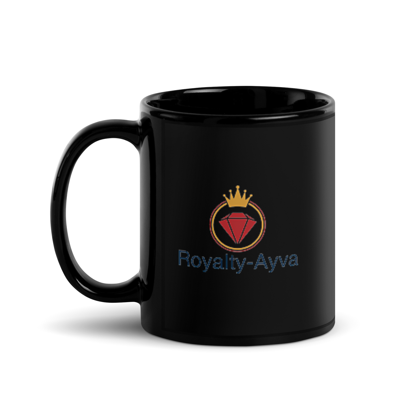 Royalty-Ayva Black Mug