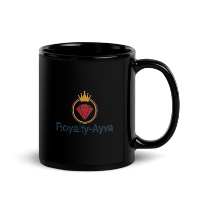 Royalty-Ayva Black Mug