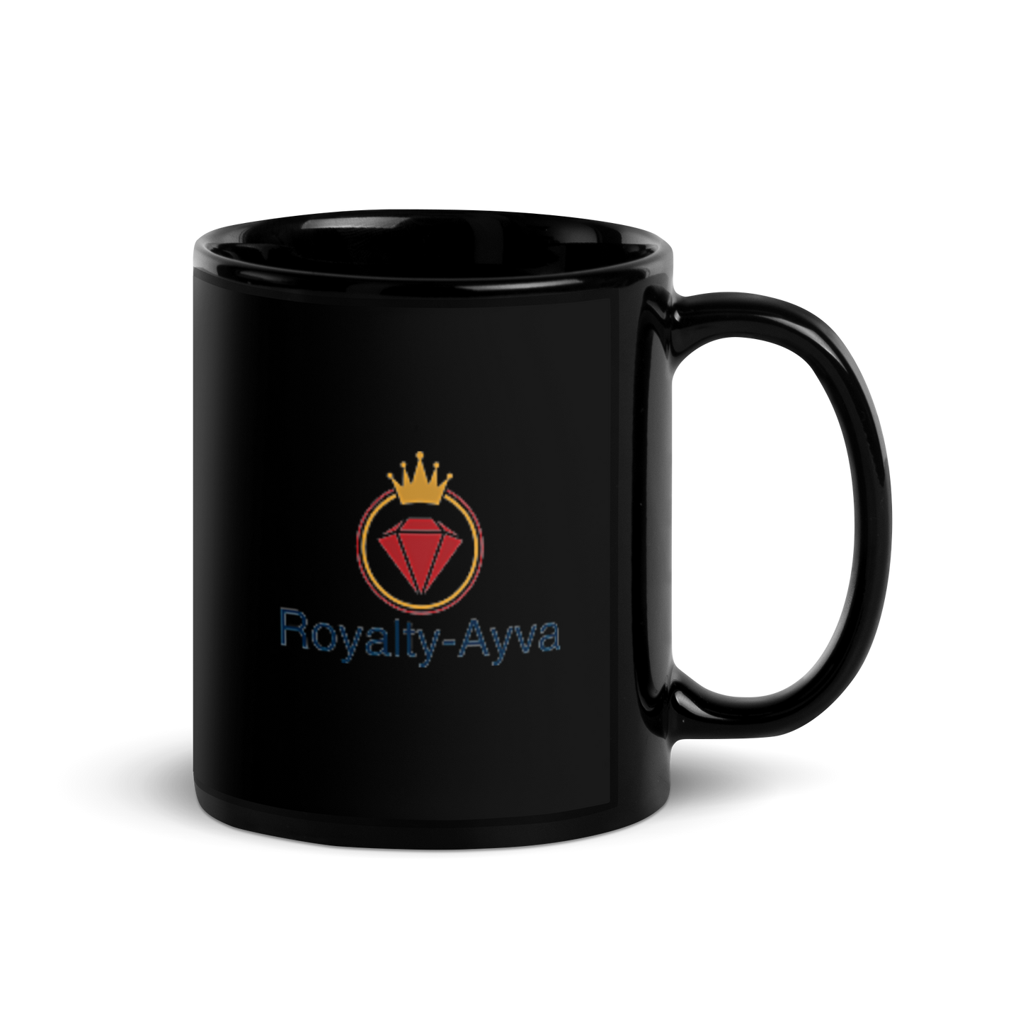 Royalty-Ayva Black Mug