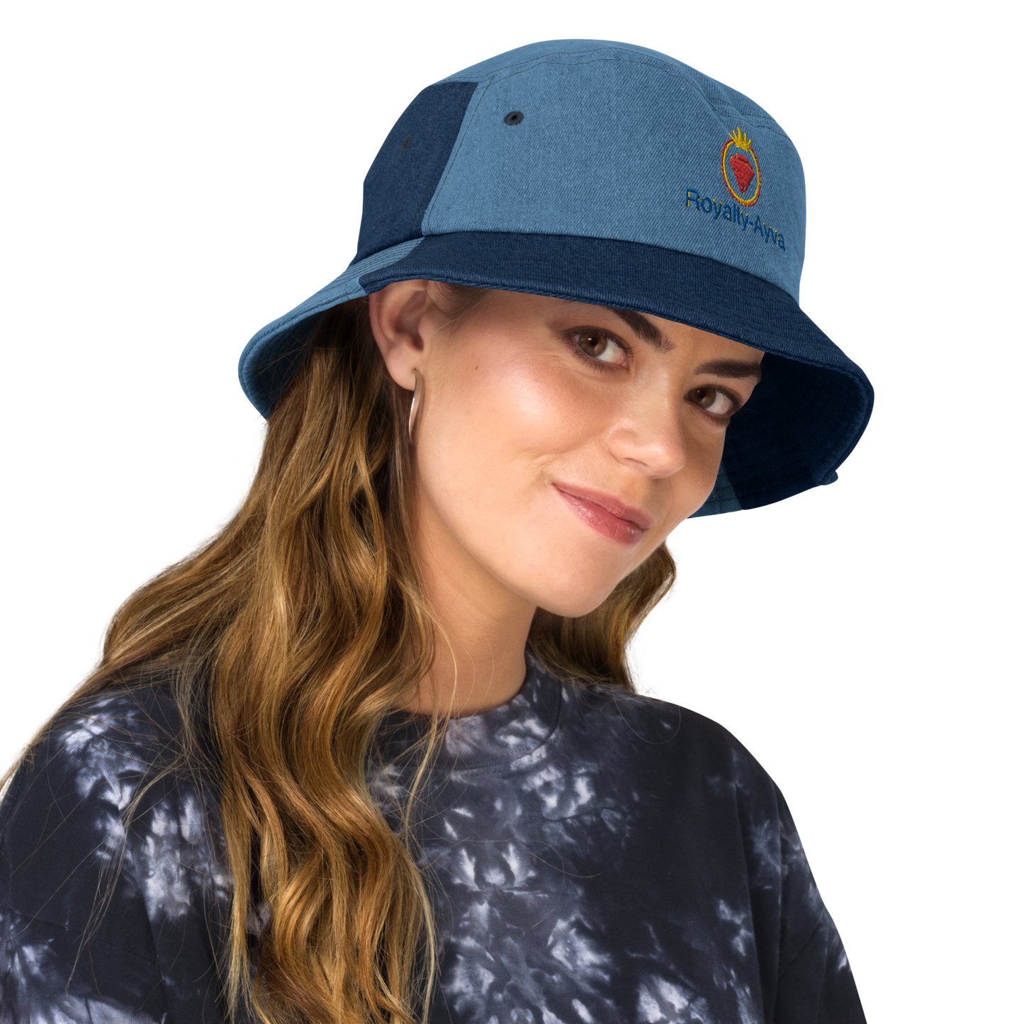 Royalty-Ayva Denim Bucket Hat