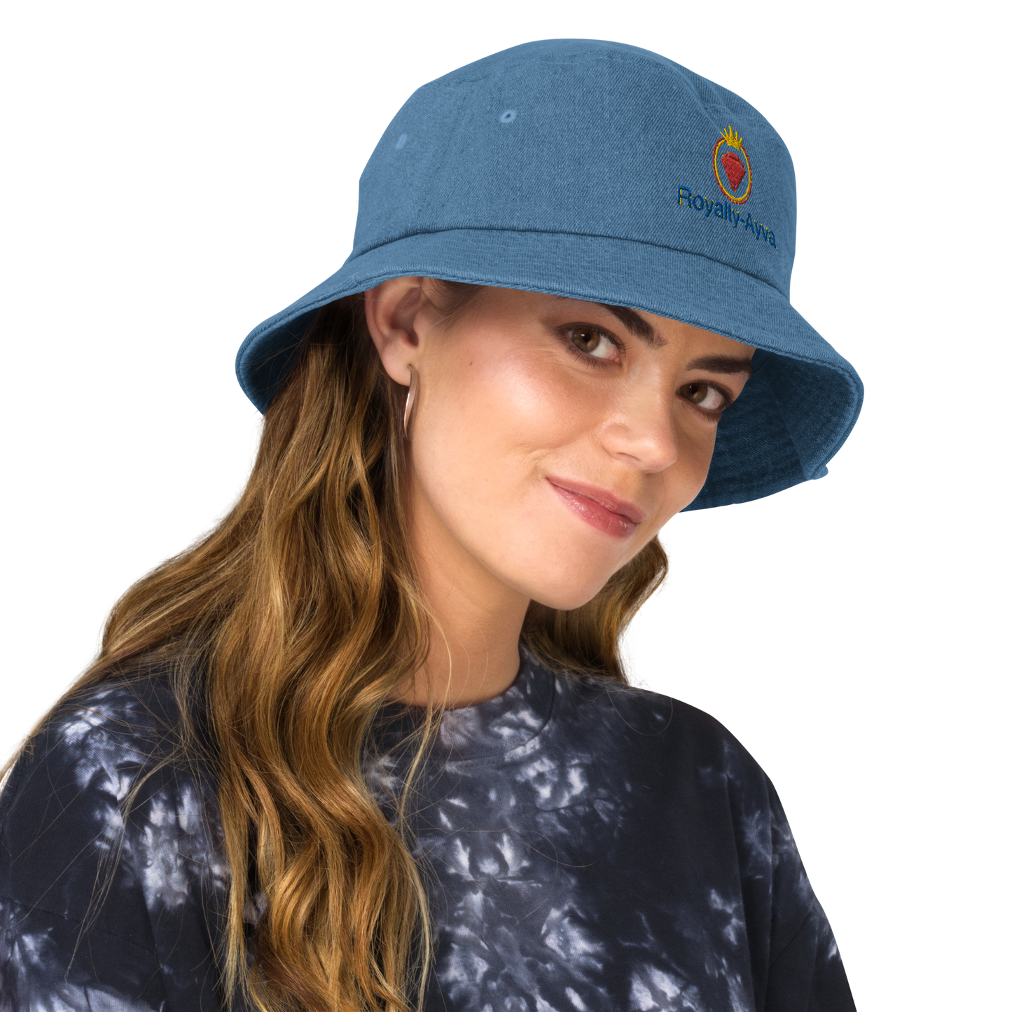 Royalty-Ayva Denim Bucket Hat